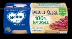 Mellin omogeneizzato fagioli rossi 2x80gr