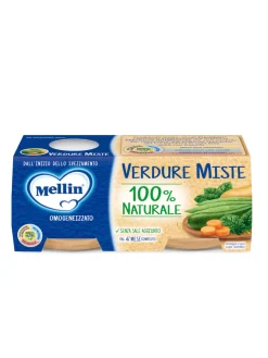 Mellin omogeneizzato verdure miste 2×80 gr