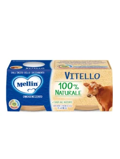 Mellin omogeneizzato vitello 2×80 gr