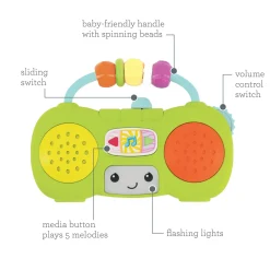 Mini boombox con suoni – infantino