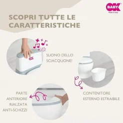 Mini wc vasino bianco – okbaby