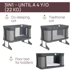 Next2me forever lettino cosleeping rice – chicco