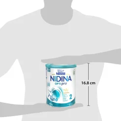 Nidina optipro 2 da 6 mesi, latte di proseguimento in polvere, latta da 800g – nestlé