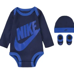 Nike set regalo body ml +cappello + babbucccia boy