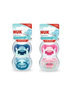 Nuk – succhietto signature silicone 6-18 2pz