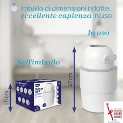 Odour off mangiapannolini telescopico – chicco