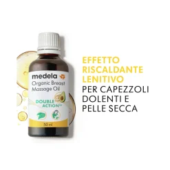 Olio bio per massaggio seno 50 ml – medela