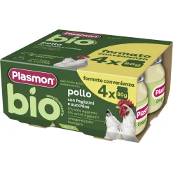 Omogeneizzato bio – pollo 4x80g – plasmon