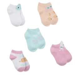 Pack 5 paia calzini bimba mondo marino