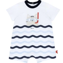 Pagliaccetto, apertura sulla schiena e a patello