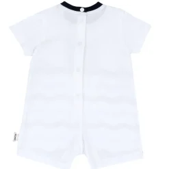 Pagliaccetto, apertura sulla schiena e a patello