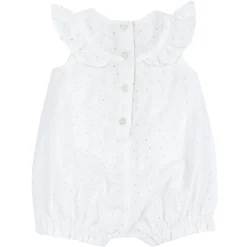 Pagliaccetto, apertura sulla schiena e a patello