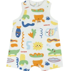 Pagliaccetto, apertura sulla schiena e a patello