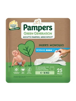 Pampers – pampers green generation inserti normal x25