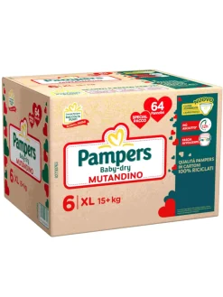 Pampers baby dry mutandino special xl 64 pz