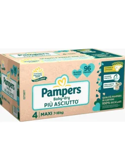 Pampers baby-dry quadri maxi 96 pz
