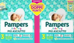 Pampers baby-dry tg. 3 midi 4-9kg – 28+28 pz