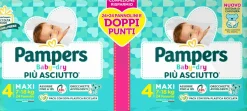 Pampers baby-dry tg.4 maxi 7-18kg – 24+24 pz