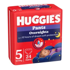 Pannolino overnight mutandina tg. 5 24pz – huggies