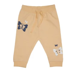 Pantalone bimba felpato arancione