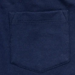 Pantalone bimbo felpato blue