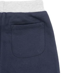 Pantalone extra sizes felpato french terry bimbo blu