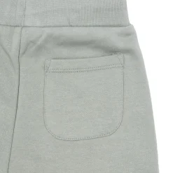 Pantalone extra sizes felpato french terry bimbo verde