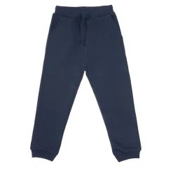Pantalone felpato bimba blue
