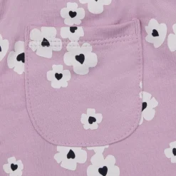 Pantalone felpato bimba rosa