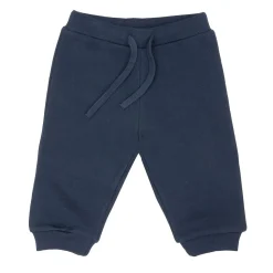Pantalone felpato bimbo blu scuro