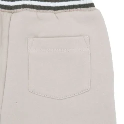 Pantalone felpato bimbo panna stampa “orsetto”