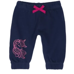 Pantalone fleece blu unicorno – chicco