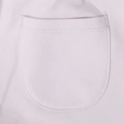 Pantalone french terry bimba rosa con stampa