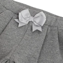 Pantaloni decorati color grigio – chicco