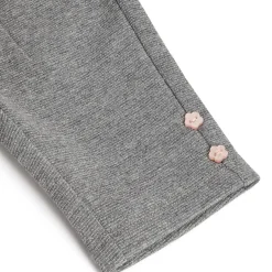 Pantaloni decorati color grigio – chicco