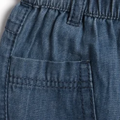 Pantaloni effetto denim, in cotone, ideali per la primavera e l’autunno