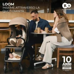 Passeggino loom ink nero – kinderkraft