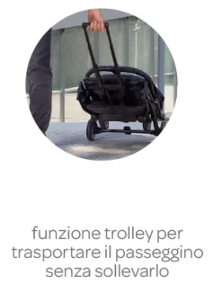 Passeggino trolley me stone