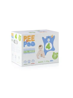 Pee&poo jumbo maxi taglia 4 – 111 pz