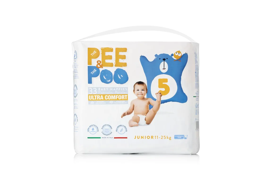 Pee&poo junior taglia 5 – 33 pz
