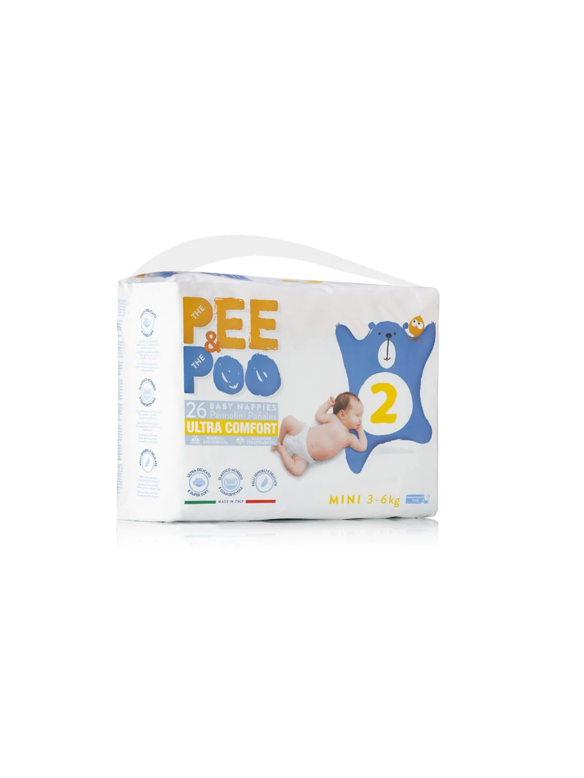 Pee&poo mini taglia 2 – 26 pz