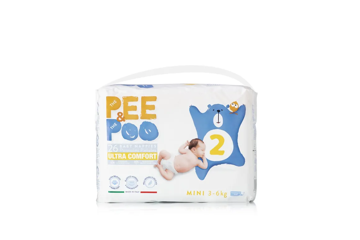 Pee&poo mini taglia 2 – 26 pz