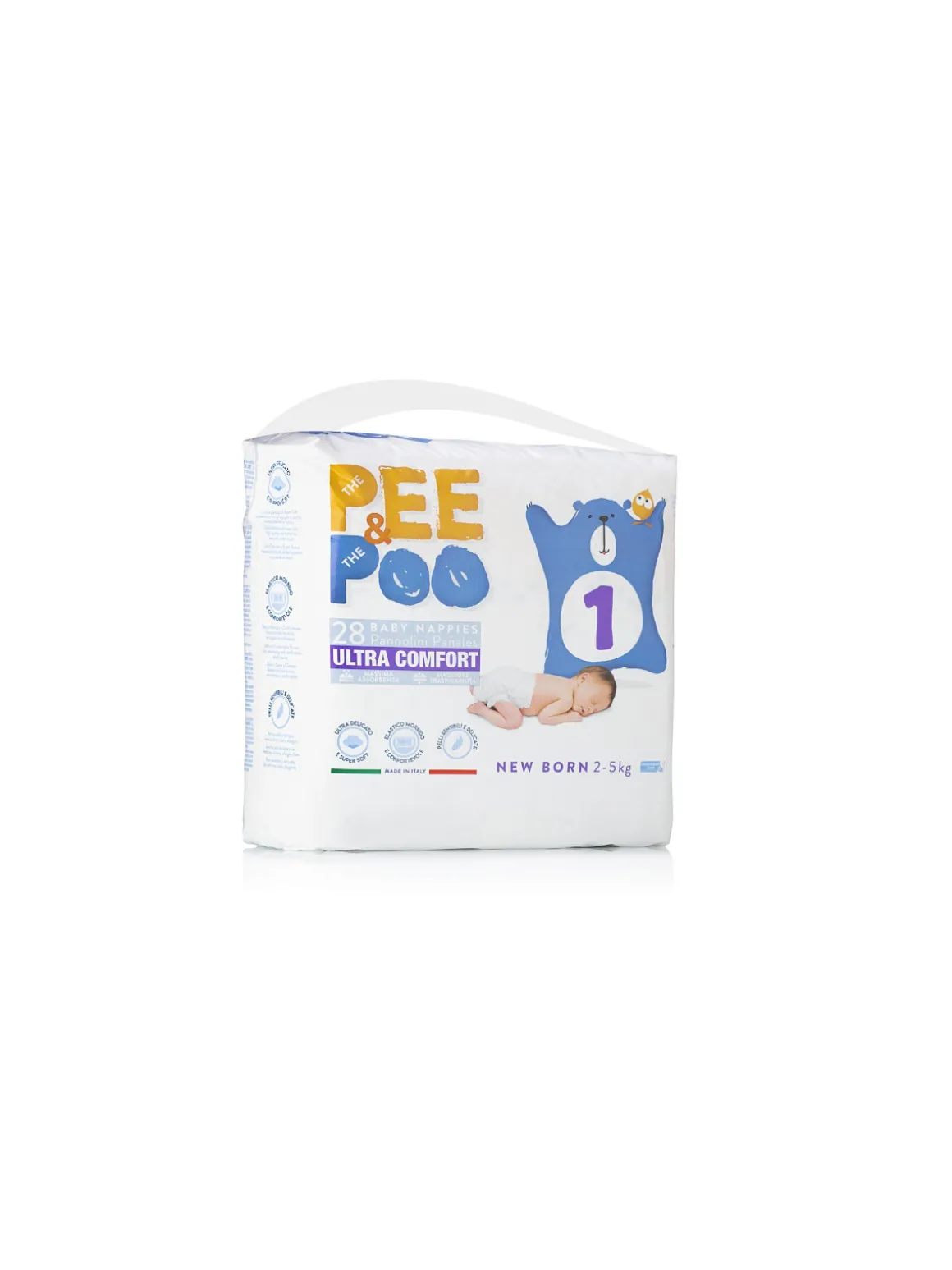 Pee&poo new born taglia 1 – 28 pz