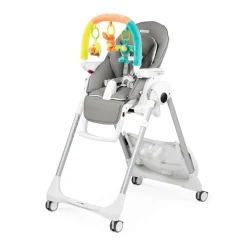 Peg perego seggiolone prima pappa follow me plus col. ice