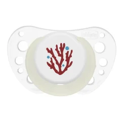 Physioforma air rosso lumi in silicone 16-36 mesi | 2 pezzi | chicco