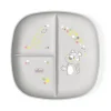 Piatto porzionato 18m+ grigio – chicco