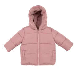 Piumino reversibile bambina rosa