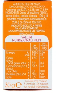 Plasmon – lio tacchino – 3x10g