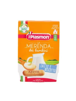 Plasmon – merenda latte biscotto – 2x120g