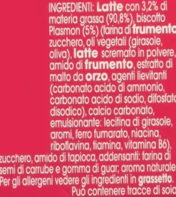 Plasmon – merenda latte biscotto – 2x120g